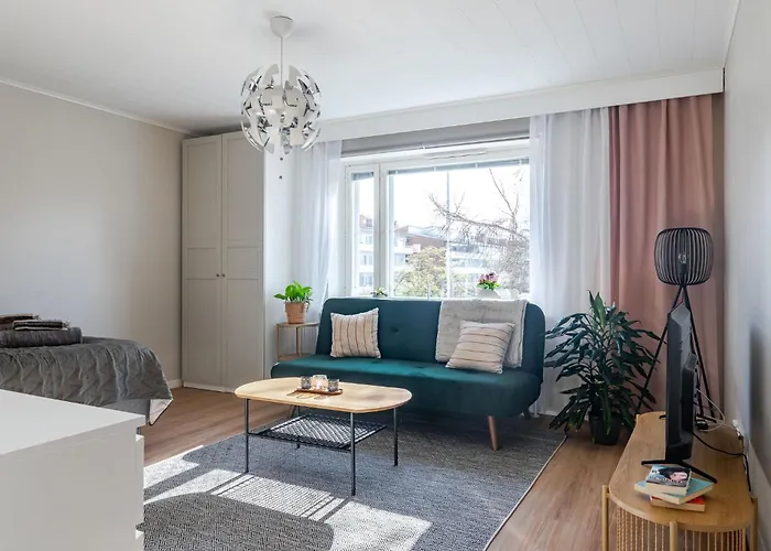 Studios Near Lahti Center And Isku-Arena With Free Parking